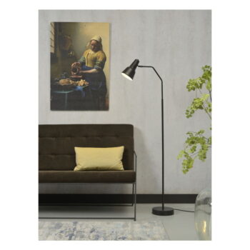 Čierna stojacia lampa s kovovým tienidlom (výška 140 cm) Valencia – it's about RoMi - Image 5