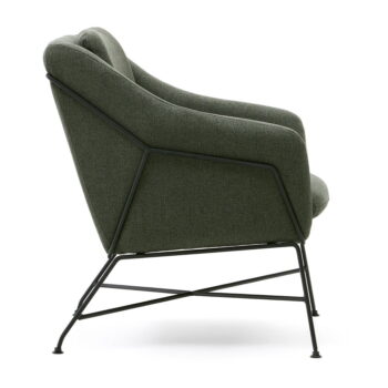 Zelené kreslo Brida – Kave Home - Image 3