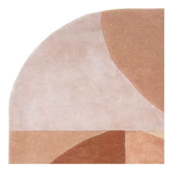 Ružový vlnený koberec 200x300 cm Earth – Asiatic Carpets - Image 5