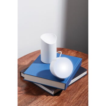 Biela LED stolná lampa (výška 14 cm) Orbe – Lexon – Obrázok 4