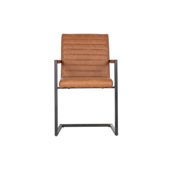 Hnedá jedálenská stolička WOOOD Bas – Obrázok 2