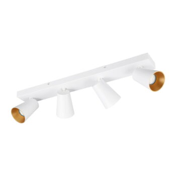 Biele bodové svietidlo ø 8 cm Sharp – Trio - Image 2