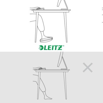 Nastaviteľná podložka pod nohy Ergo – Leitz - Image 7