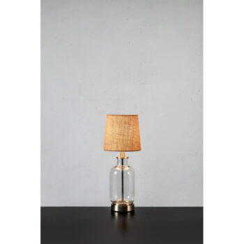Stolová lampa v prírodnej farbe s tienidlom z juty (výška  43 cm) Costero – Markslöjd - Image 2