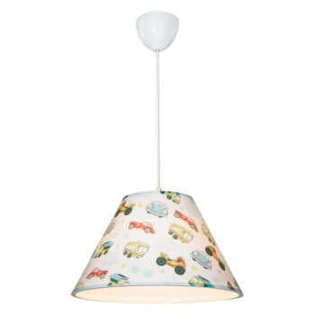 Biele detské svietidlo ø 35 cm Tria – Squid Lighting – Obrázok 3