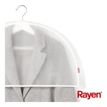 Závesné plastové ochranné obaly na oblečenie v súprave 3 ks – Rayen - Image 3