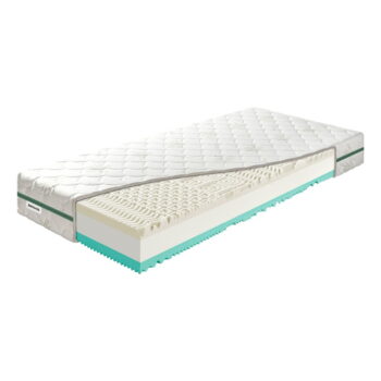 Tvrdý/stredne tvrdý penový obojstranný matrac 90x200 cm BonRelax HR VISCO - BENAB - Image 2