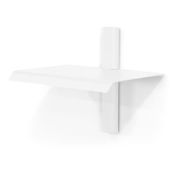 Biela kovová polica 28 cm Hola – Spinder Design – Obrázok 3