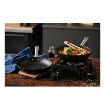 Wok hliníková panvica s nepriľnavým povrchom ø 28 cm – Holm – Obrázok 3