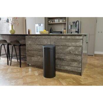 Tmavosivý dotykový oceľový odpadkový kôš 30 l Touch Bin – Brabantia - Image 3