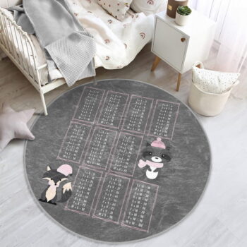 Sivý detský koberec ø 100 cm Comfort – Mila Home - Image 6
