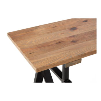 Konzolový stolík s doskou z borovicového dreva v prírodnej farbe 45x130 cm Hampstead – Premier Housewares - Image 4