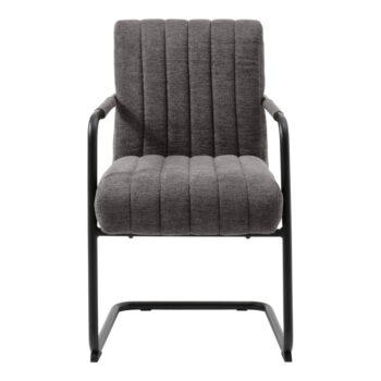 Tmavosivá jedálenská stolička Trout – Unique Furniture - Image 2