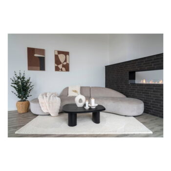 Krémový ručne tkaný vlnený koberec 160x230 cm Pune – House Nordic – Obrázok 7
