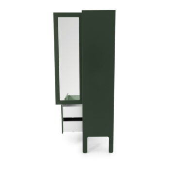 Tmavozelená vitrína Tenzo Uno, šírka 76 cm - Image 5