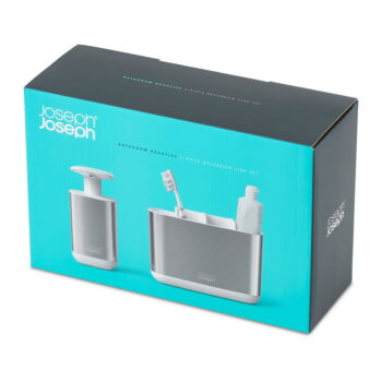 Súprava dávkovača mydla so stojanom na zubné kefky Joseph Joseph EasyStore - Image 9