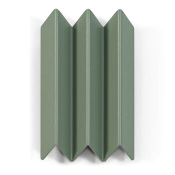 Zeleno-sivý kovový nástenný vešiak Sensu – Spinder Design