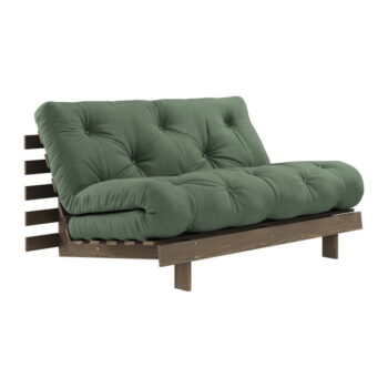 Zelená rozkladacia pohovka 140 cm Roots – Karup Design – Obrázok 2
