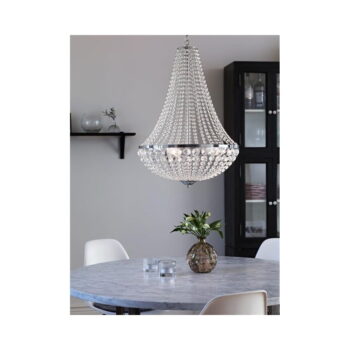 Závesné svietidlo v striebornej farbe Markslöjd Granso, ⌀ 40 cm - Image 3