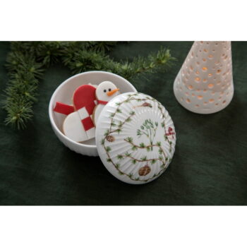 Porcelánová dóza na cukrovinky Hammershøi – Kähler Design – Obrázok 3