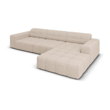Béžová rohová pohovka (pravý roh) Chicago – Cosmopolitan Design - Image 3