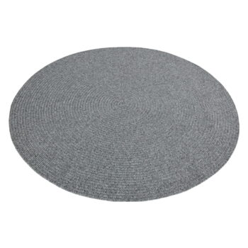 Sivý okrúhly vonkajší koberec ø 150 cm - NORTHRUGS - Image 6