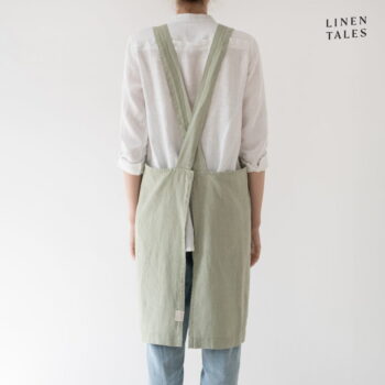 Ľanová zástera Crossback - Linen Tales - Image 2