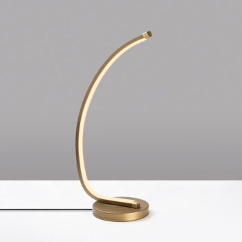 LED stolová lampa v zlatej farbe (výška  43 cm) Bevel – Opviq lights - Image 9