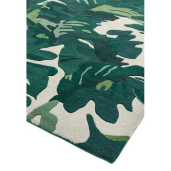 Tmavozelený ručne tkaný vlnený koberec 160x230 cm Matrix – Asiatic Carpets - Image 4