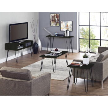 Tmavosivý TV stolík v dekore duba 107x63 cm Owen – Støraa - Image 3
