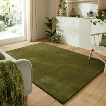Zelený vlnený koberec 200x290 cm – Flair Rugs – Obrázok 2