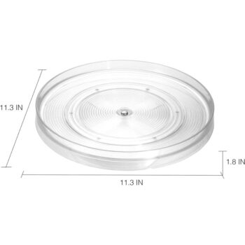 Otočný plastový organizér na koreničky ø 29 cm Linus – iDesign - Image 6