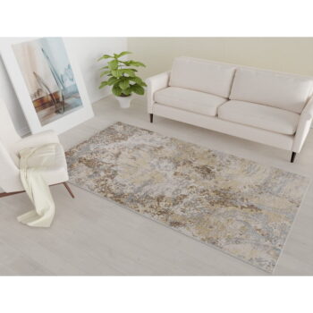Béžový prateľný koberec 150x80 cm - Vitaus – Obrázok 2