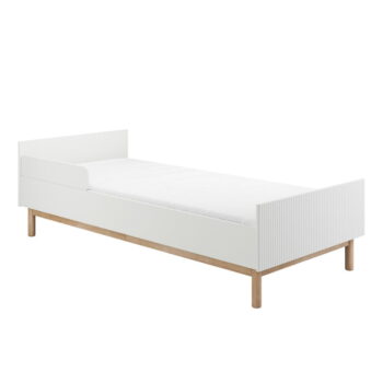 Biela detská posteľ 90x200 cm Miloo – Pinio - Image 2