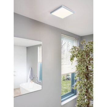 LED stropné svietidlo v striebornej farbe 28,5x28,5 cm FUEVA 5 – EGLO - Image 2