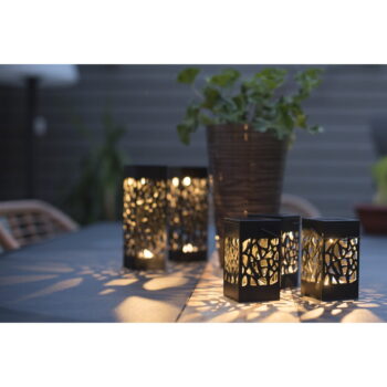 Súprava 3 závesných solárnych LED lampáš Star Trading Izola, výška 11 cm - Image 4