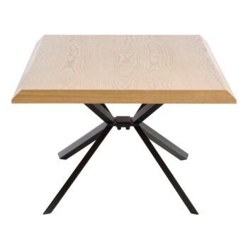 Konferenčný stolík s doskou v dubovom dekore v prírodnej farbe 68x130 cm Arno – Unique Furniture - Image 5