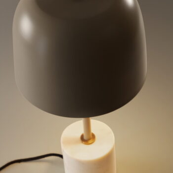Béžová stolová lampa Kave Home Alish - Image 3