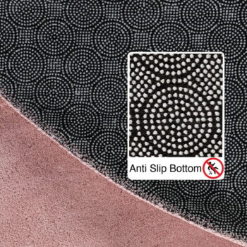 Ružový prateľný okrúhly koberec ø 120 cm Sky – Ayyildiz Carpets - Image 6