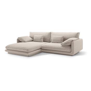 Béžová rohová pohovka (ľavý roh) Torino – Micadoni Home - Image 2