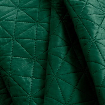 Zelený pléd cez posteľ AmeliaHome Laila Jade, 260 x 240 cm - Image 4