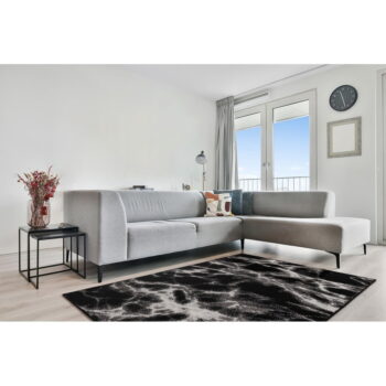 Čierno-biely koberec 133x180 cm Avanti – FD – Obrázok 2