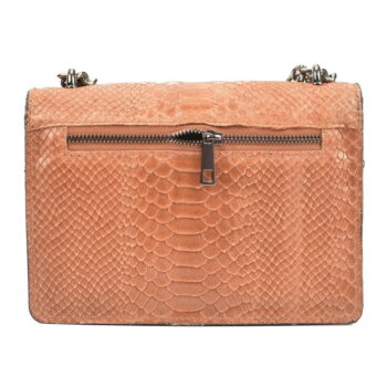 Koňakovohnedá kožená listová kabelka Renata Corsi Fiona – Obrázok 2