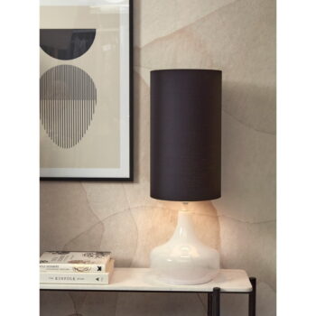 Čierna stolová lampa s textilným tienidlom (výška  75 cm) Reykjavik – it's about RoMi – Obrázok 2