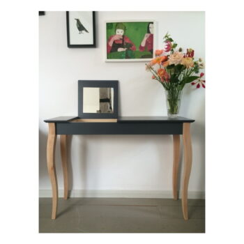 Svetlosivý toaletný stolík so zrkadlom Ragaba Dressing Table, dĺžka 85 cm - Image 4