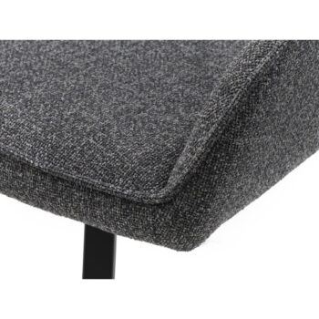 Sivá jedálenská stolička Alma – Unique Furniture – Obrázok 5
