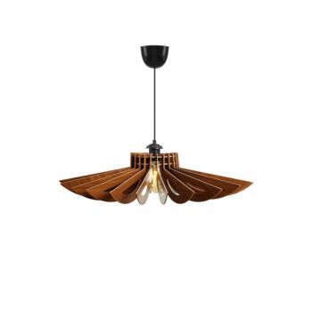 Závesné svietidlo v prírodnej farbe ø 68 cm – Opviq lights