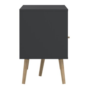Antracitový TV stolík 117x61 cm Bodo – Tvilum – Obrázok 8