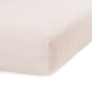 Béžová napínacia froté plachta 160x200 cm Ruby – AmeliaHome - Image 2