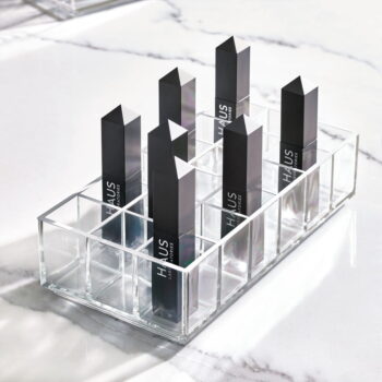 Kúpeľňový organizér na kozmetiku z recyklovaného plastu Lip Station - iDesign - Image 6